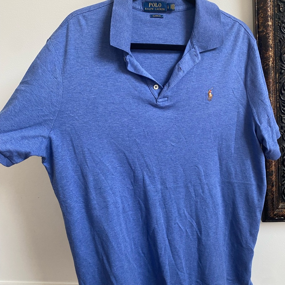 Polo by Ralph Lauren Men's Blue Shirt